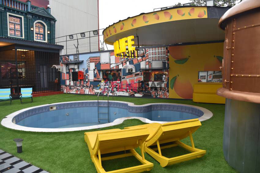 Bigg boss Tamil season 3 House Pool area